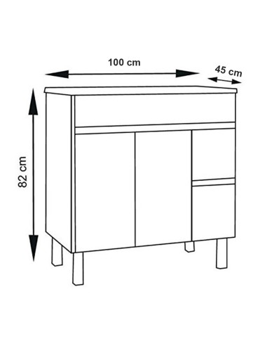 Vidar móveis de banheiro com visão e espelho. 8...