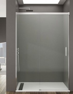 Parede de chuveiro frontal 1 + 1 Básico, sem menor perfil... 2