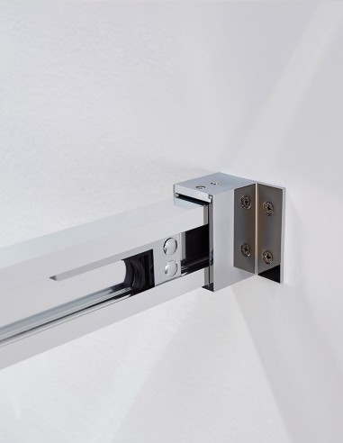 2 + 2 Basic Front Chuveiro Wall Cabine, sem...