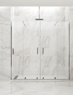 Parede de chuveiro da frente HIDRA 2 + 2, sem perfil...