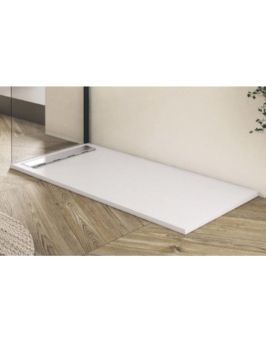 Receptor de chuveiro Bidai Resina com quadro...