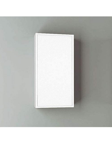Mobiliário de coluna para banheiro 35x32x130cm branco