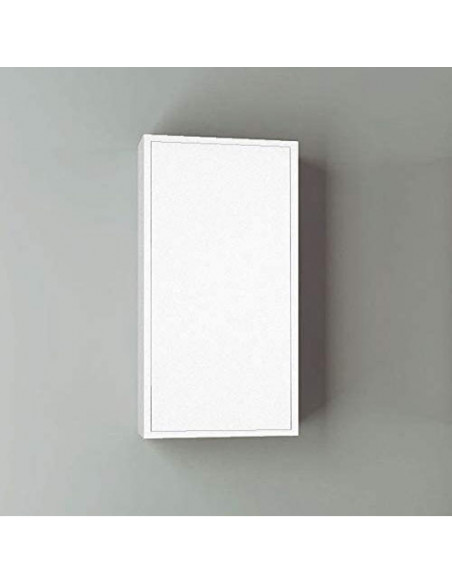 Mobiliário de coluna para banheiro 35x32x130cm branco