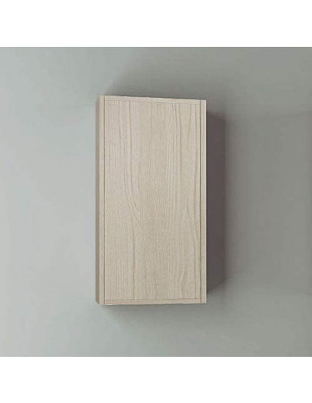 Mobiliário de coluna para banheiro 35x32x130cm creme
